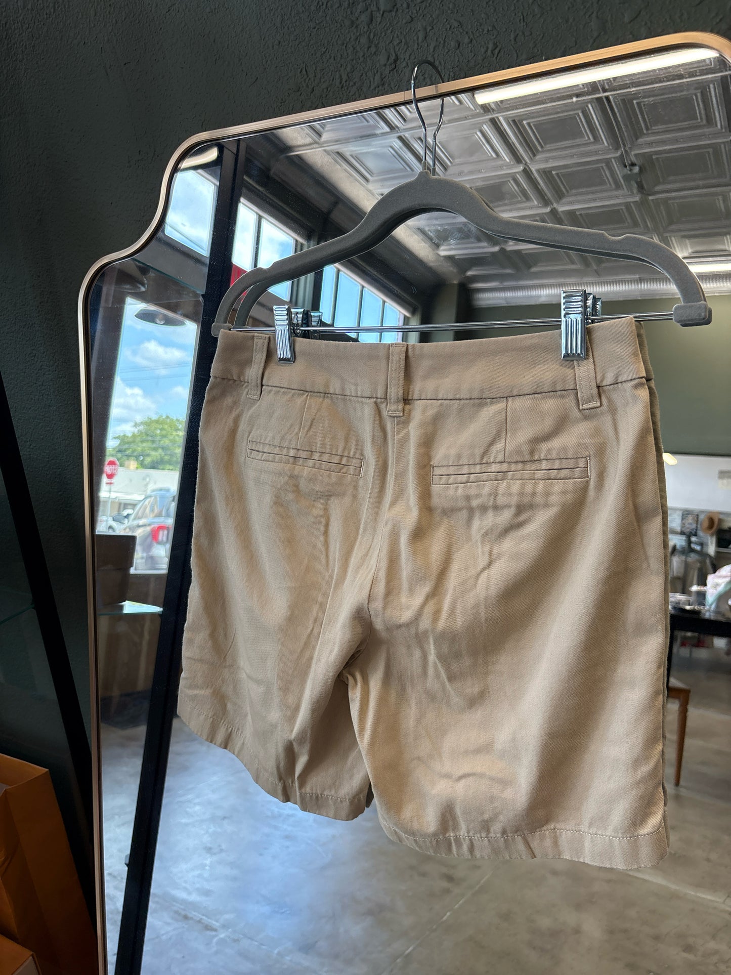 J. CREW Size 0 Tan Shorts