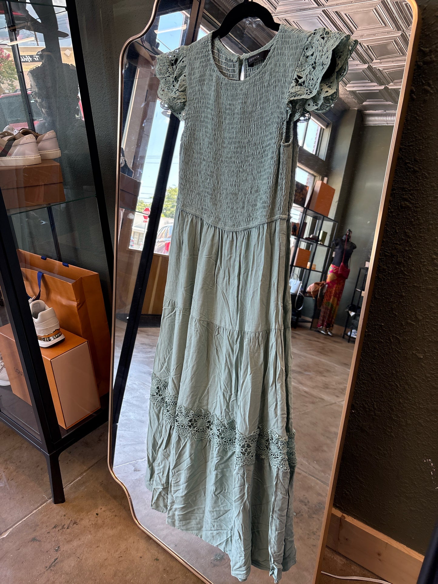 Zesica Size S sage green Dress