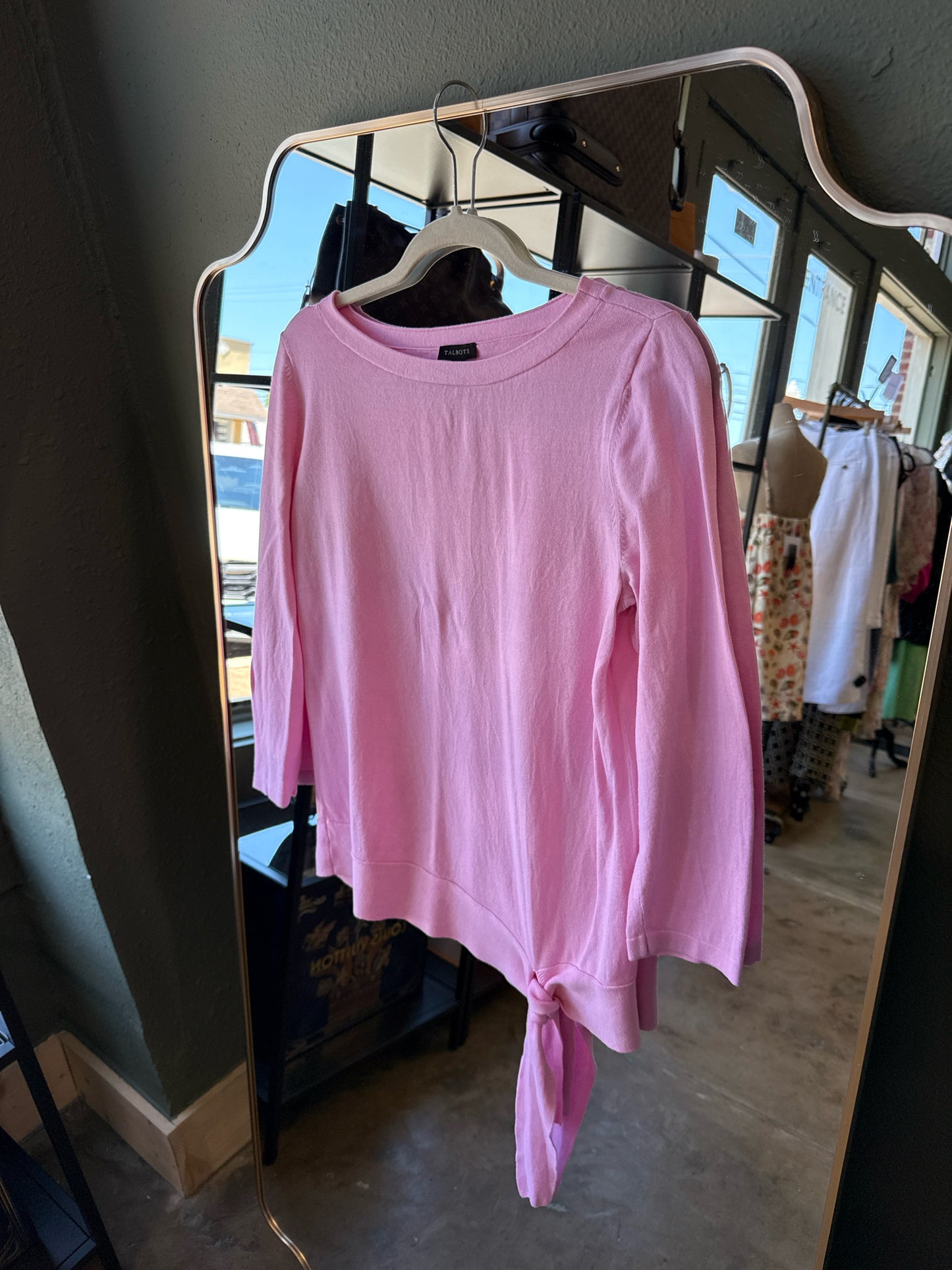 TALBOTS Size M Pink Sweater