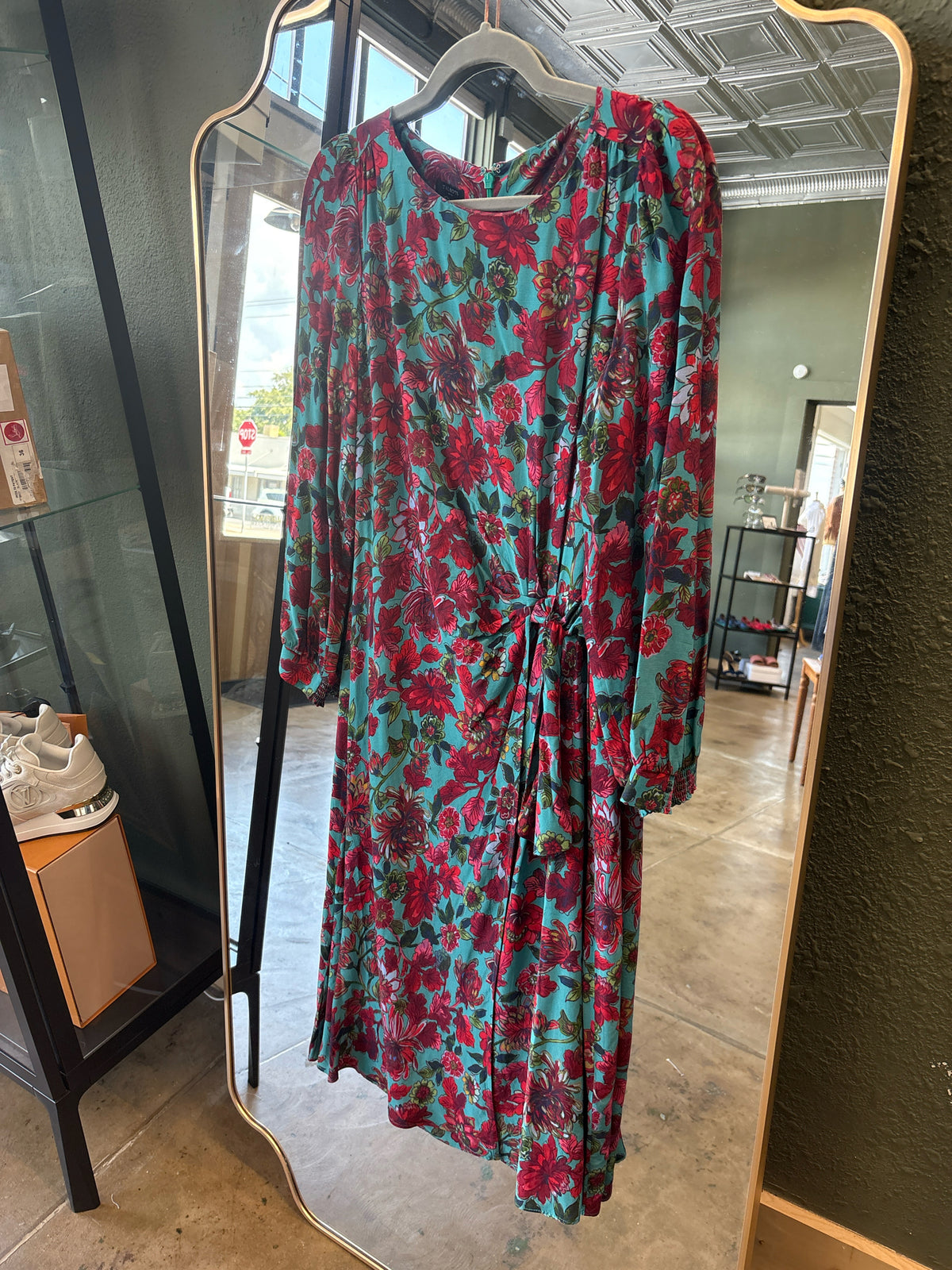 TALBOTS Size 10 Petite Print Dress