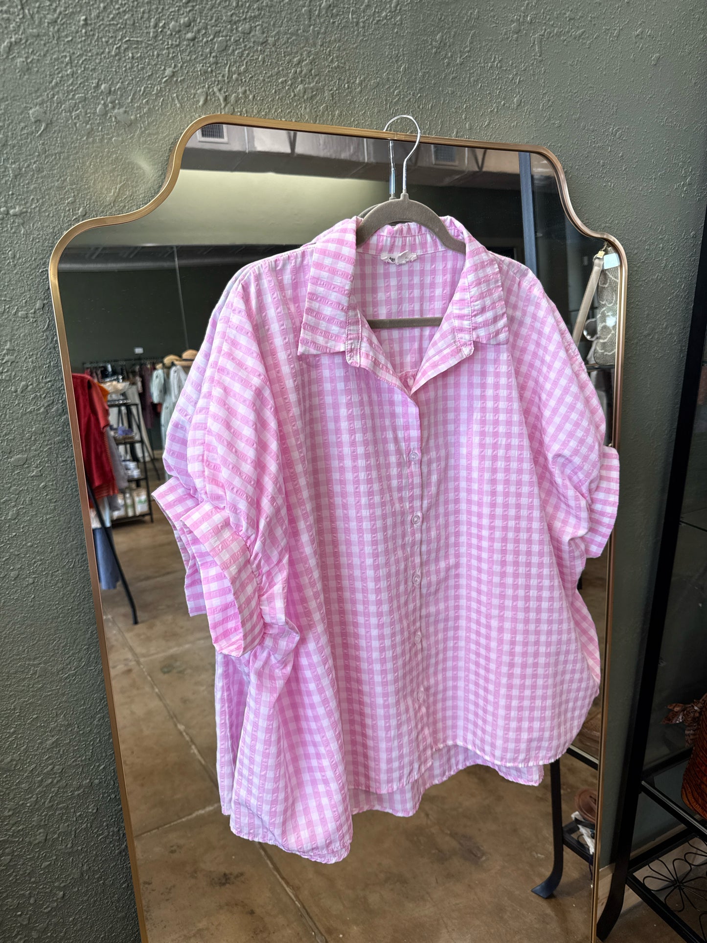 Day + Moon Size S Pink Top