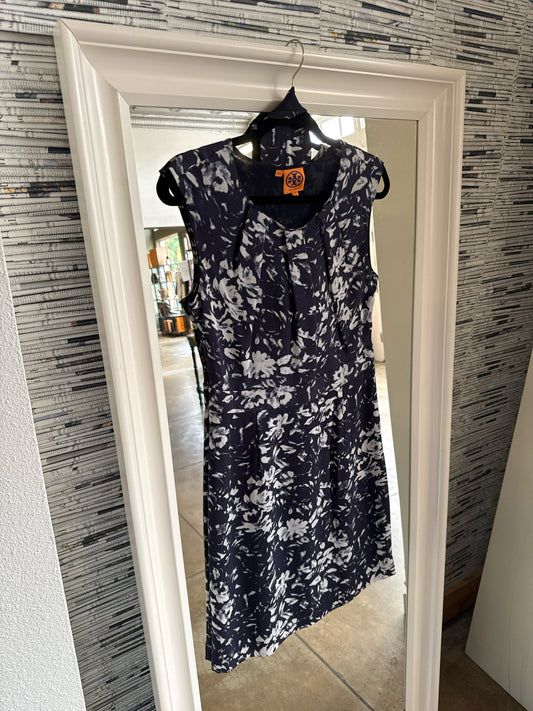 Tory Burch Size 6 Navy Dress