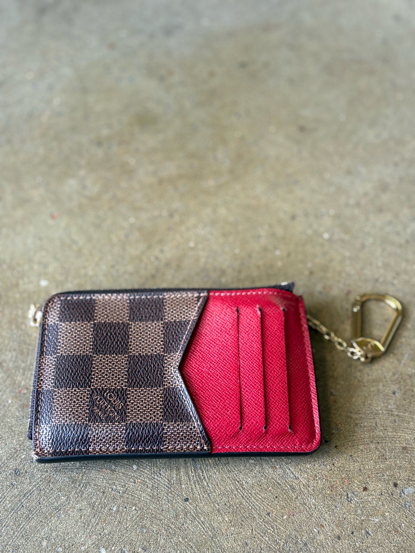 Louis Vuitton Brown Damier Wallet/Wristlet