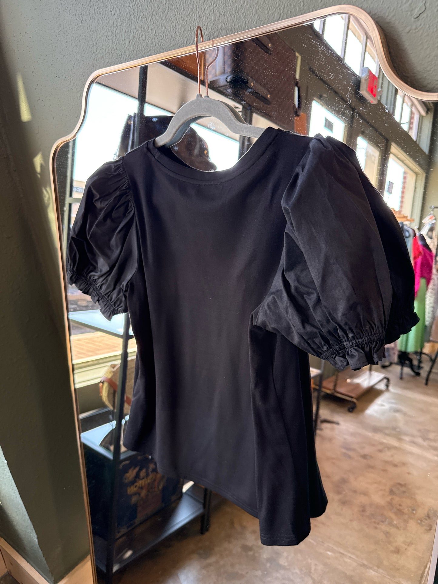 mittoshop Size S Black Top