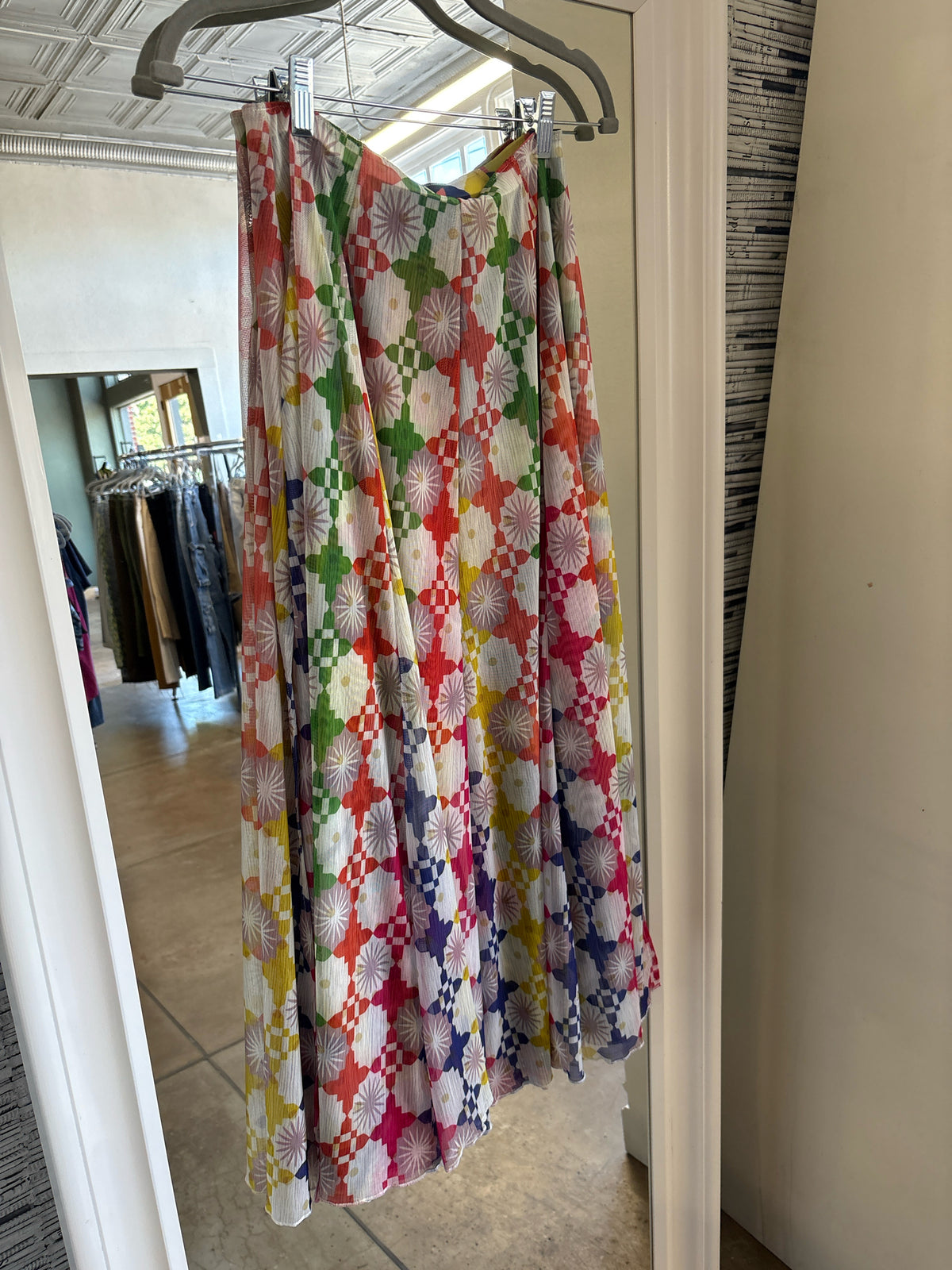ISLE by Melis Kogan Size S multi Skirt