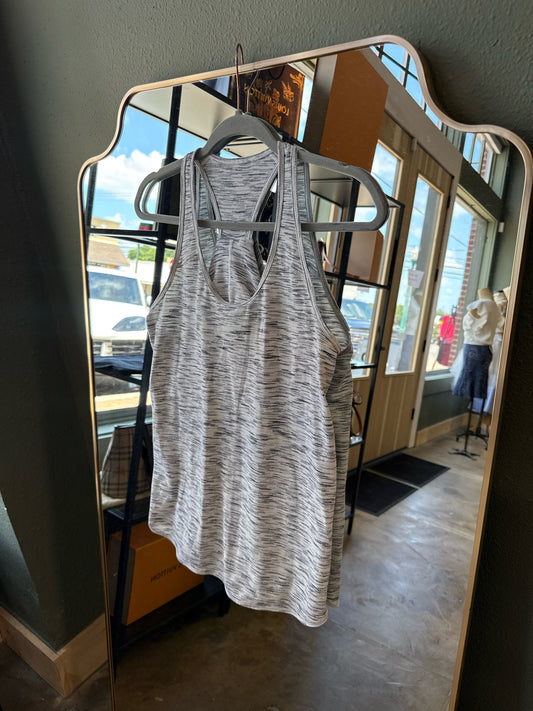 Lululemon White/Gray Tanks