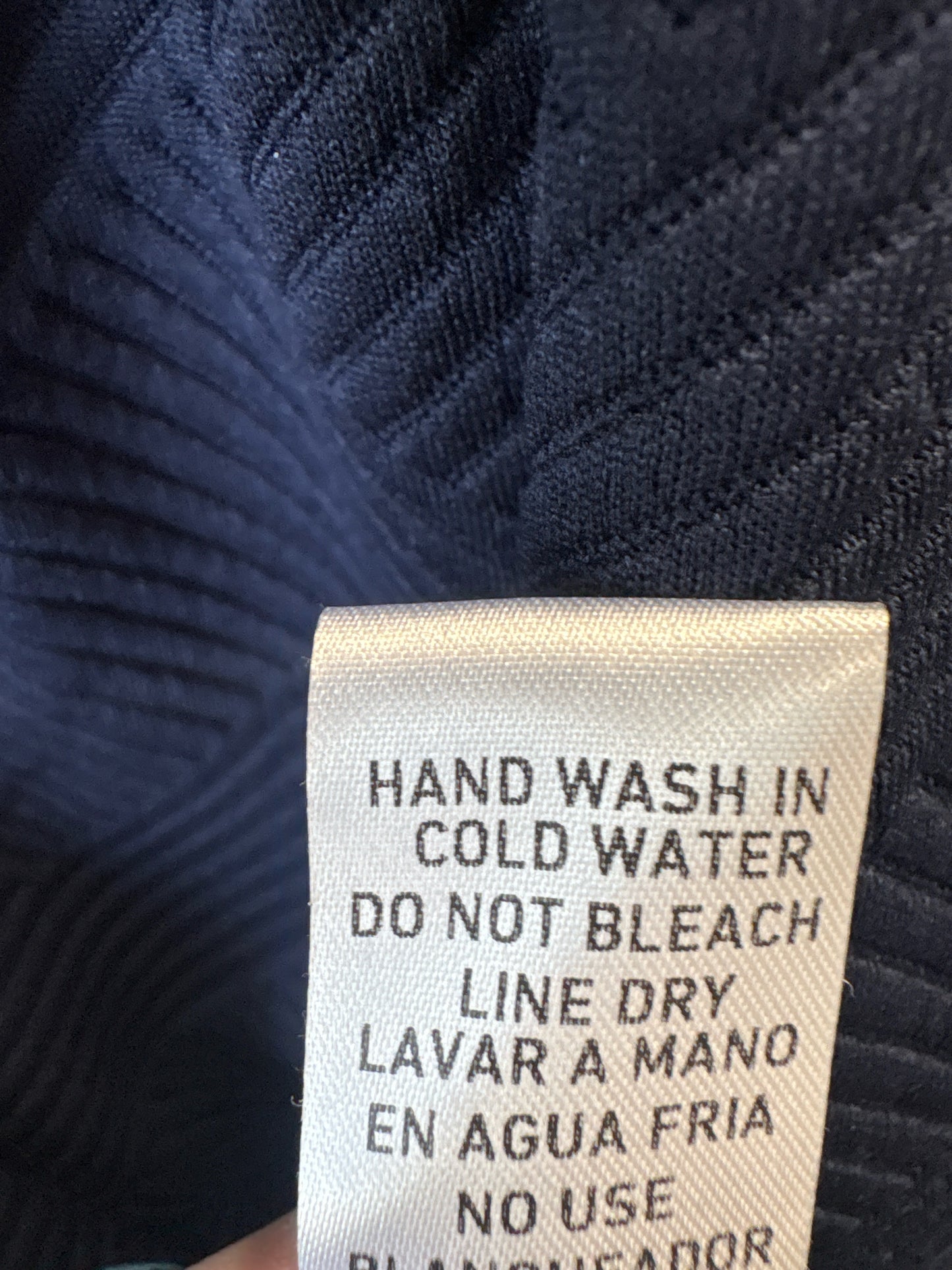 entro Size L Navy Dress