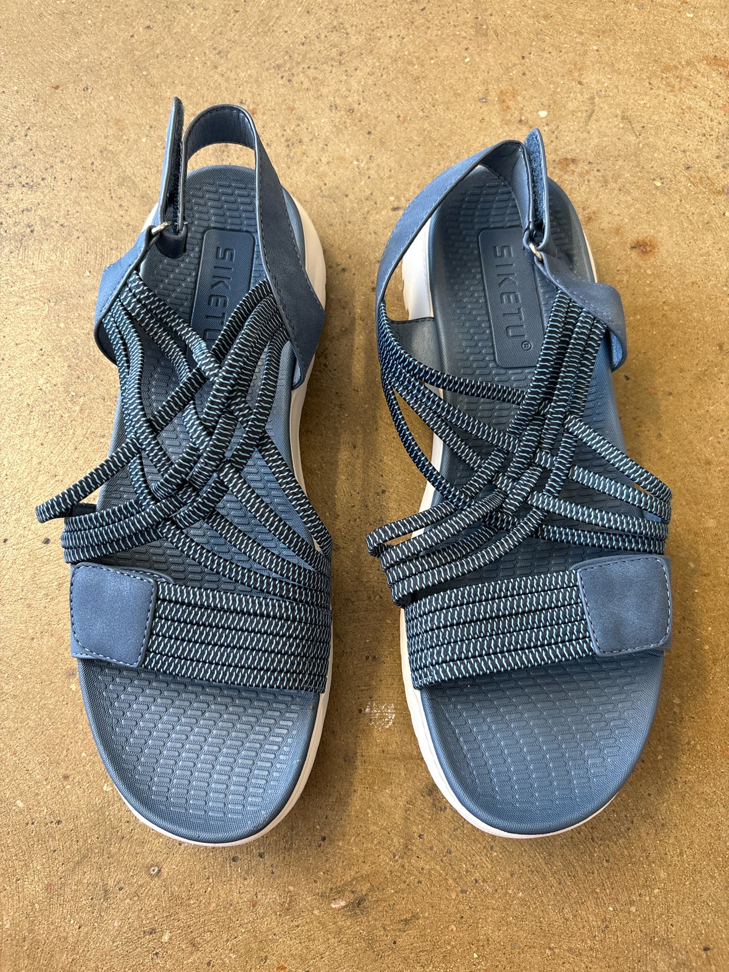 siketu Shoe Size 42 Blue Sandals