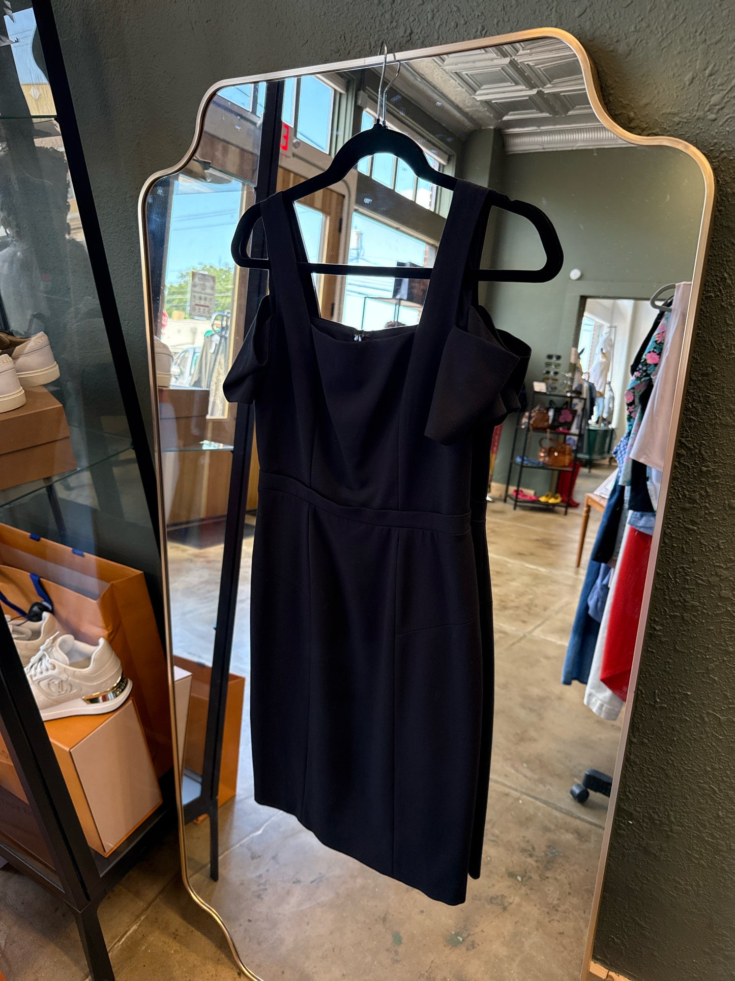 BCBG Maxazria Size 4 Black Dress
