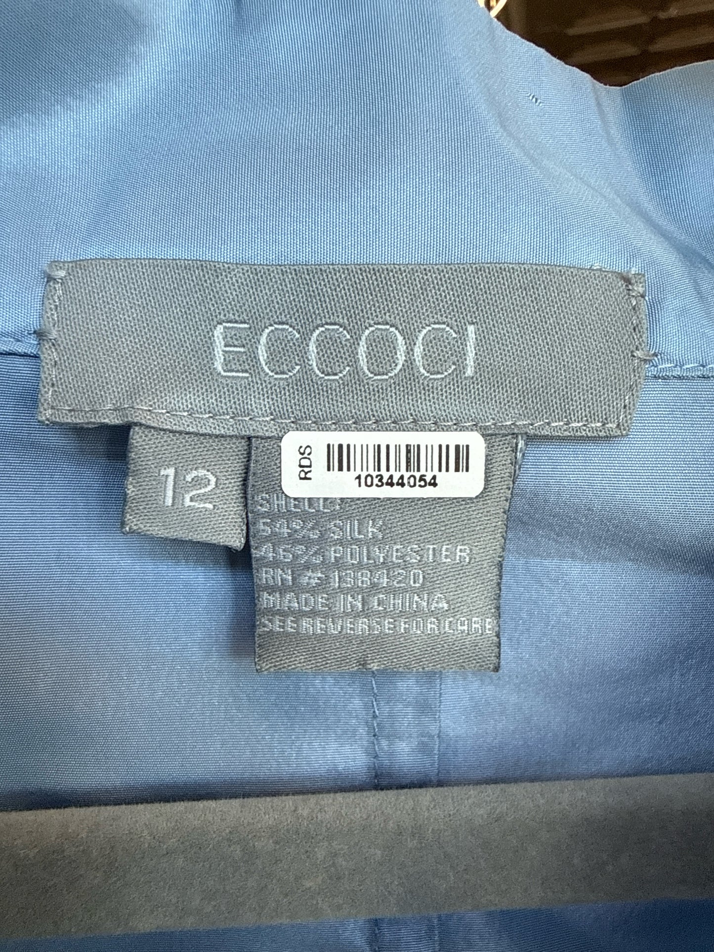 eccoci Size 12 Blue Top