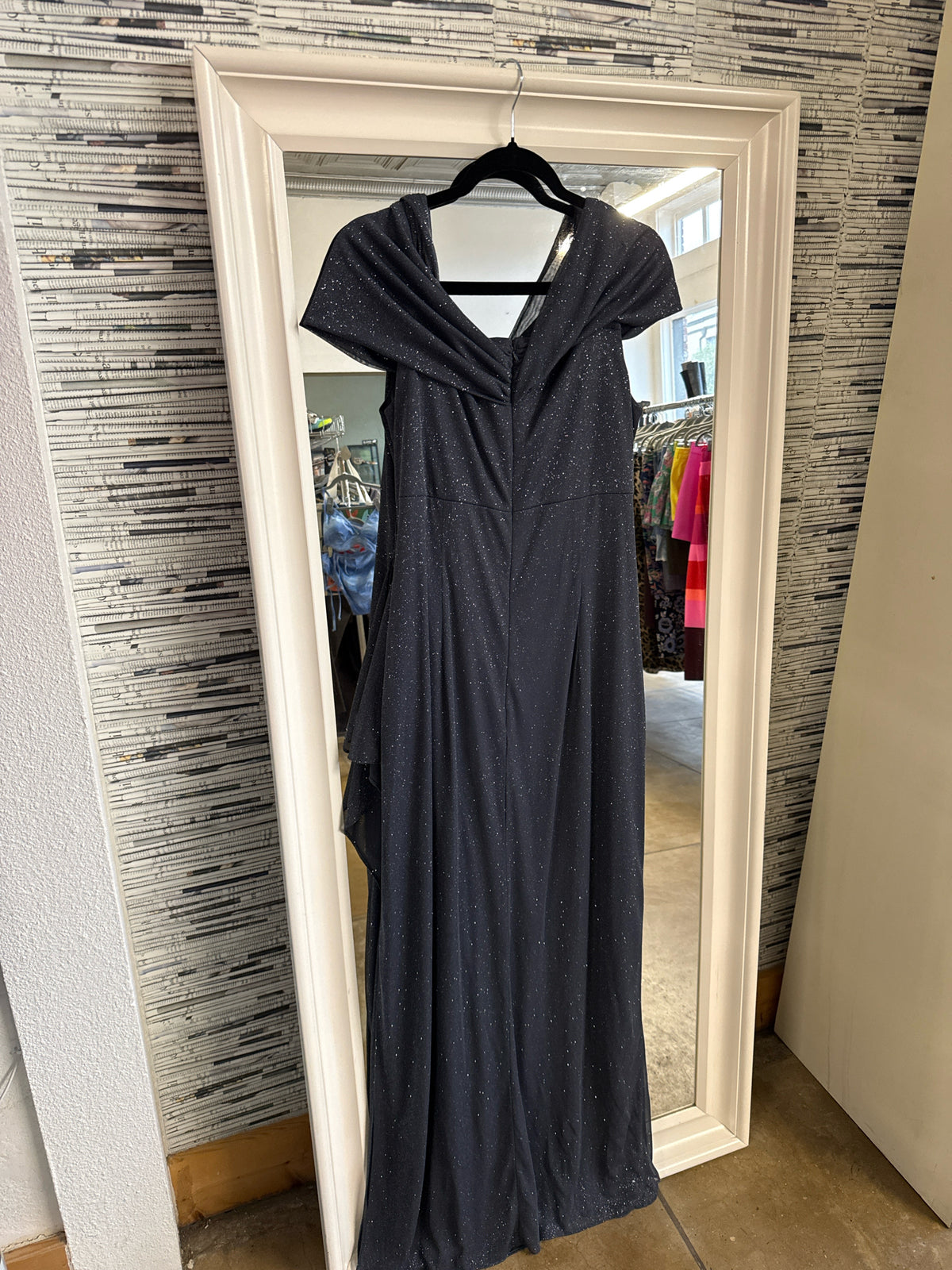 Alex Evenings Size 14W Navy Formal
