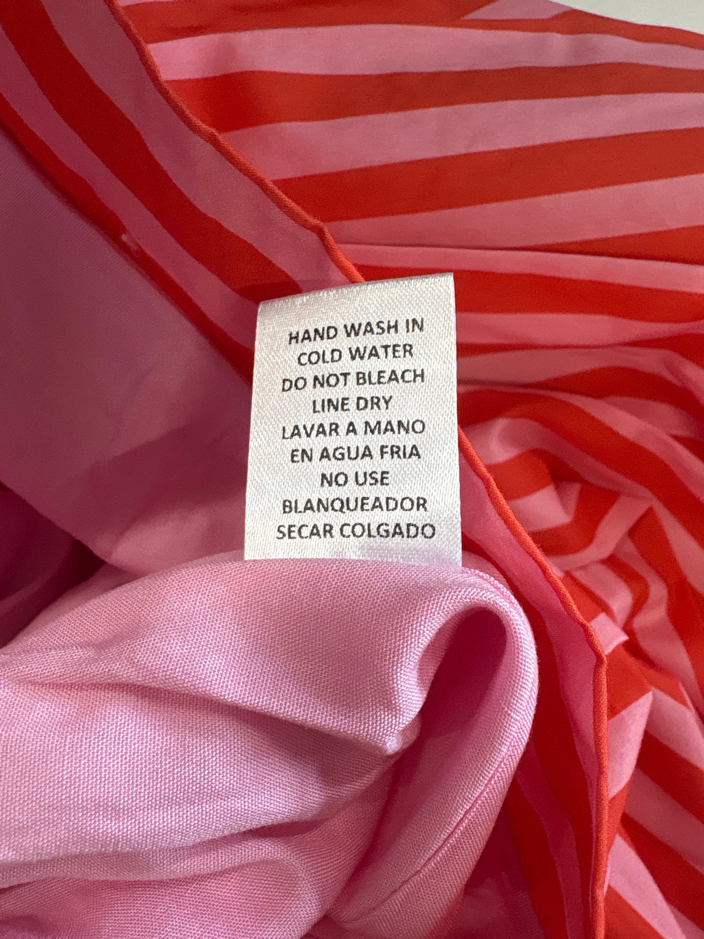 entro Size M Pink/Red Skirt