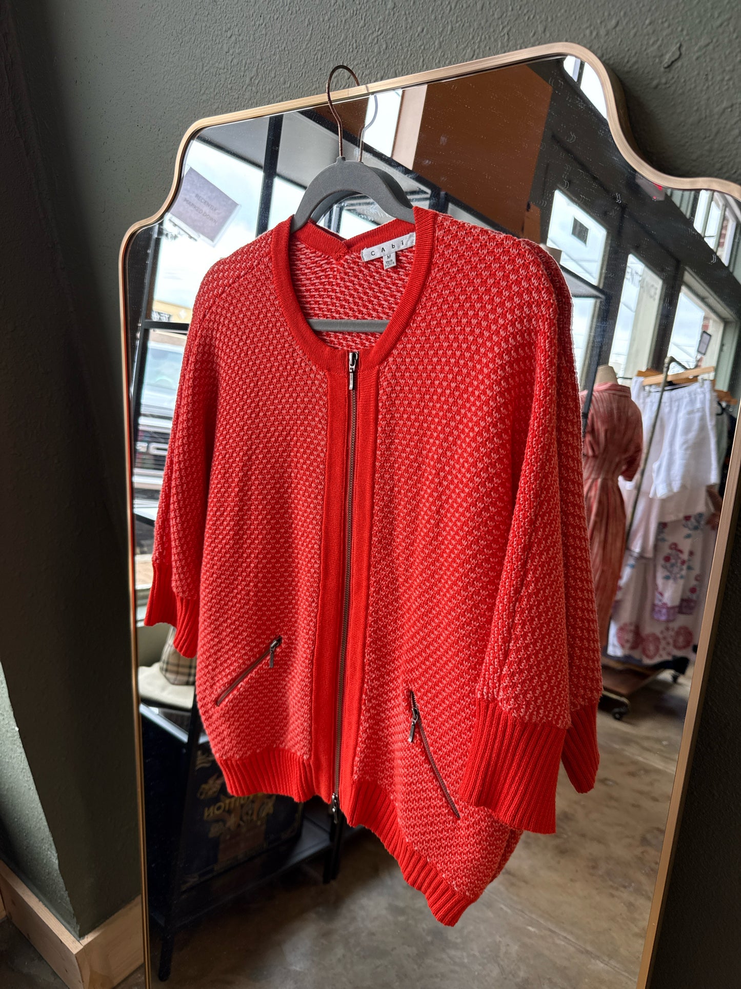 Cabi Size M Red Sweater
