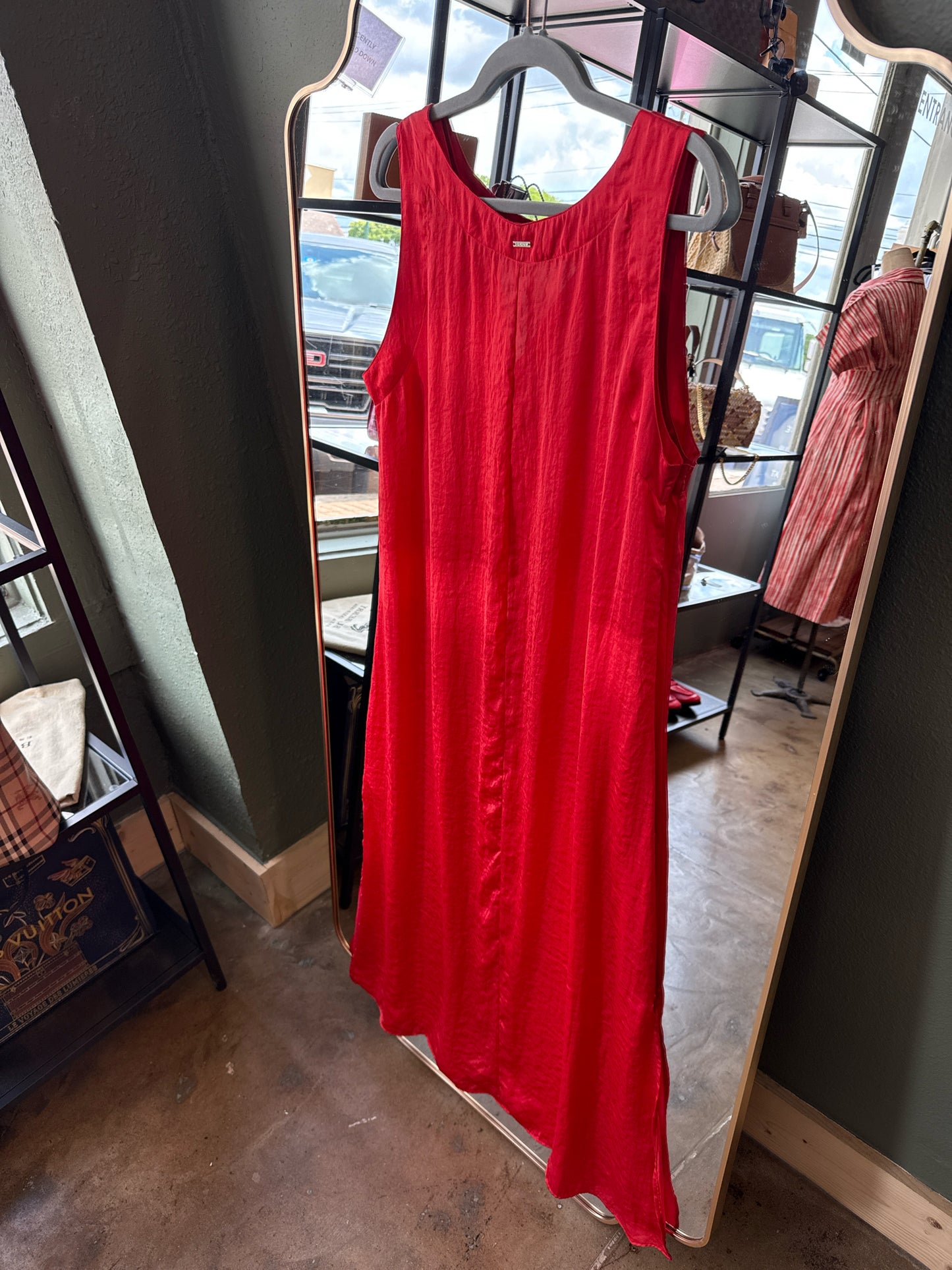 DKNY Size M Red Dress