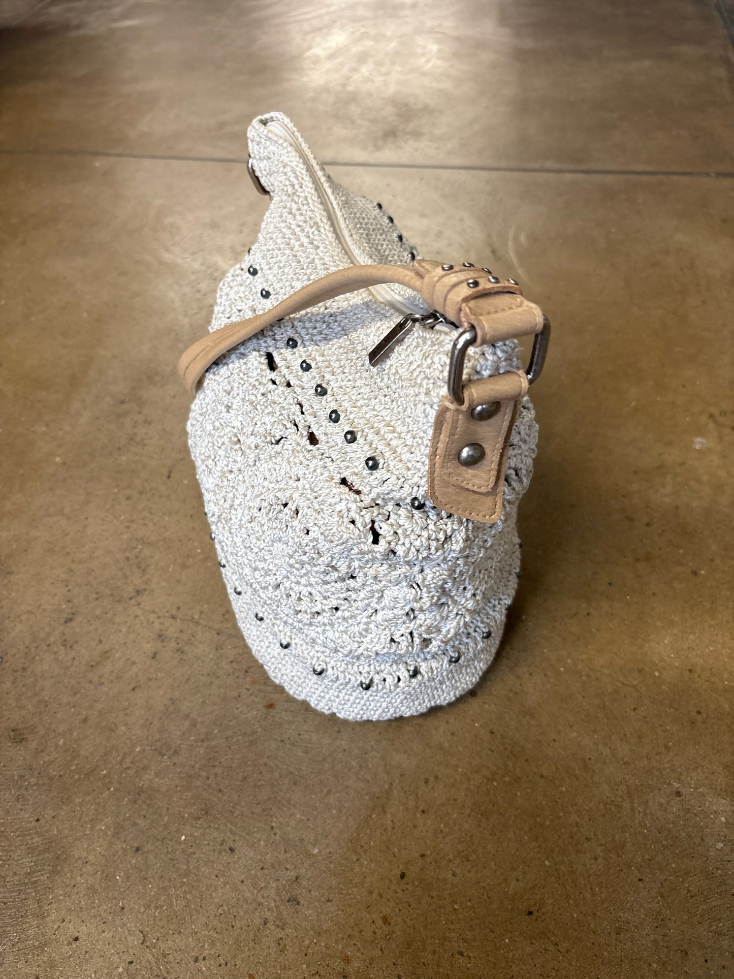 The Sak Cream Purse