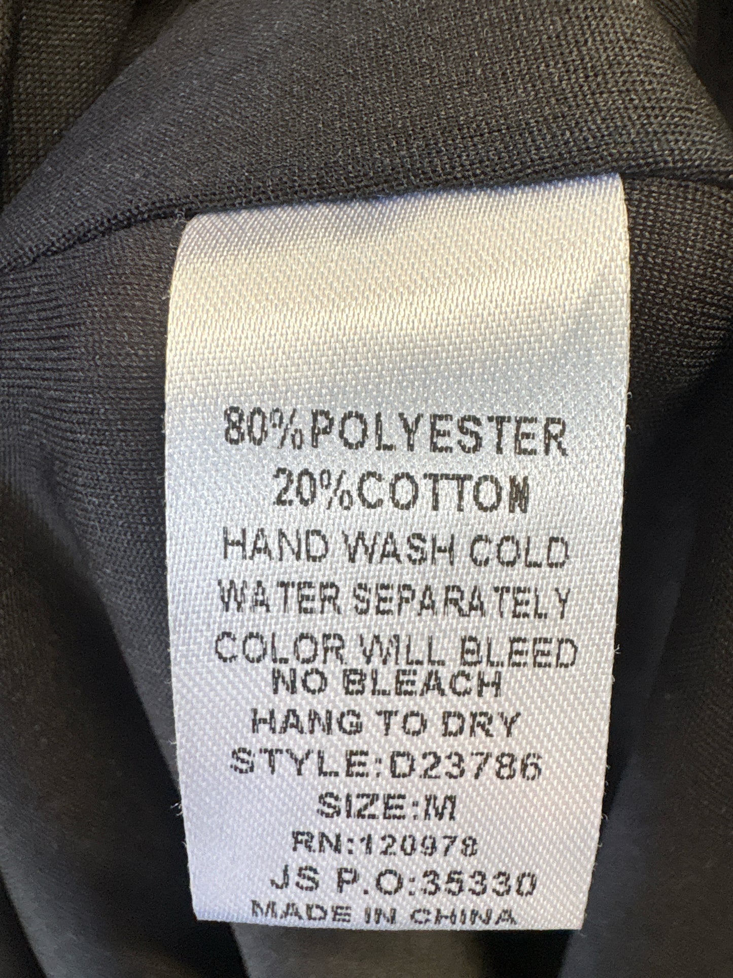 entro Size M Black & White Dress
