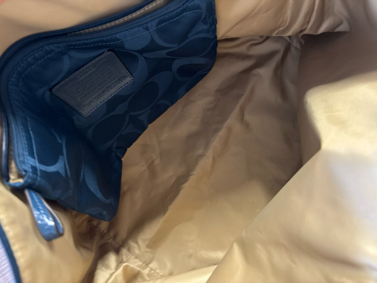 COACH Teal Bag