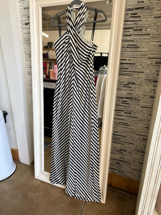 boston proper Size M Black & White Romper
