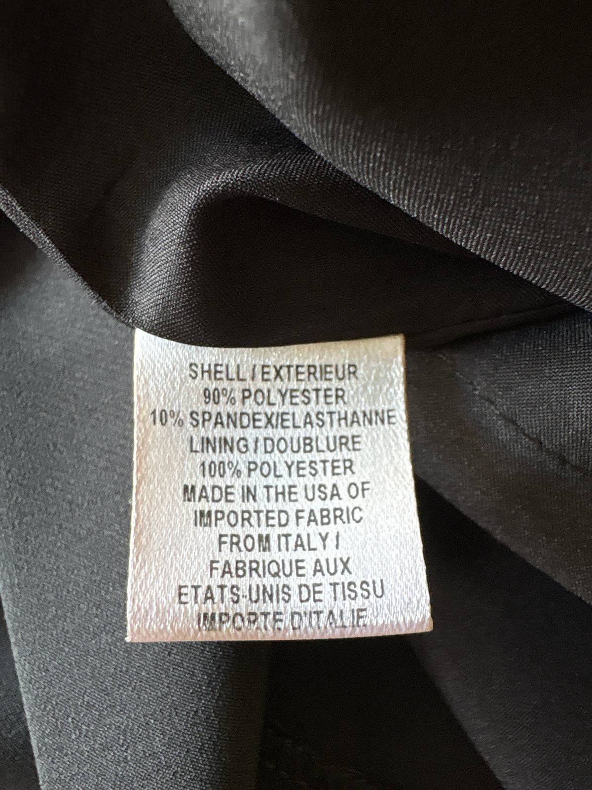 Milly Size 8 Black Dress