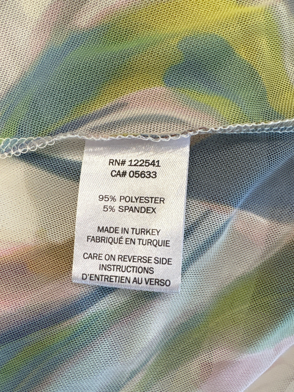 Kozan Size L white and green Top