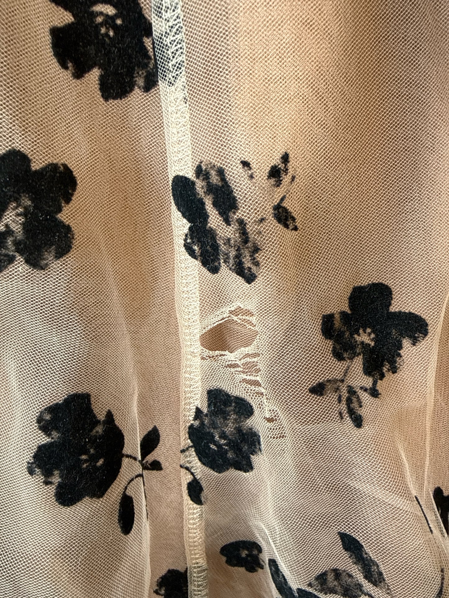 Chic Wish Size S/M Tan/Black Skirt