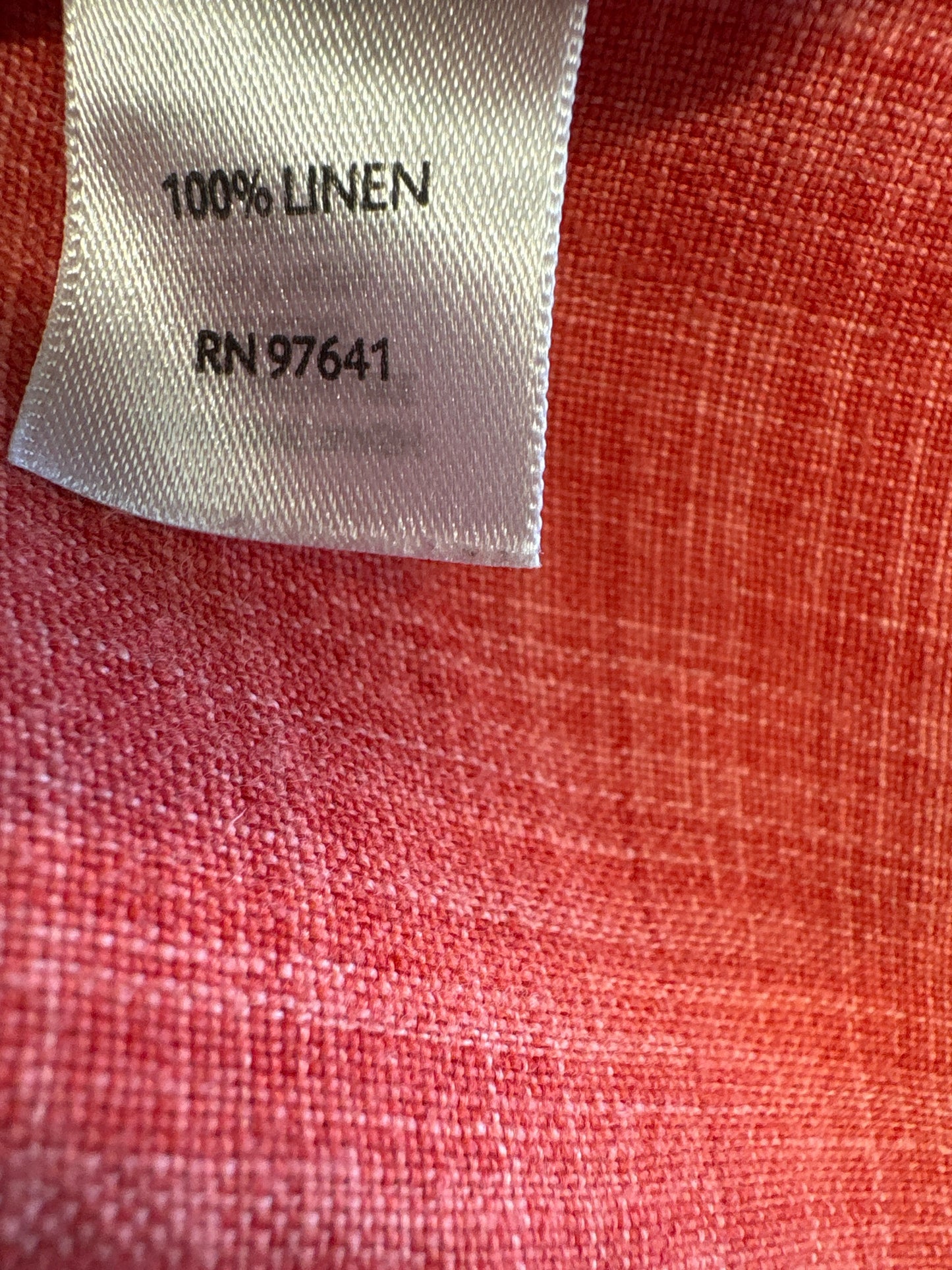 jjill Size M Coral Top