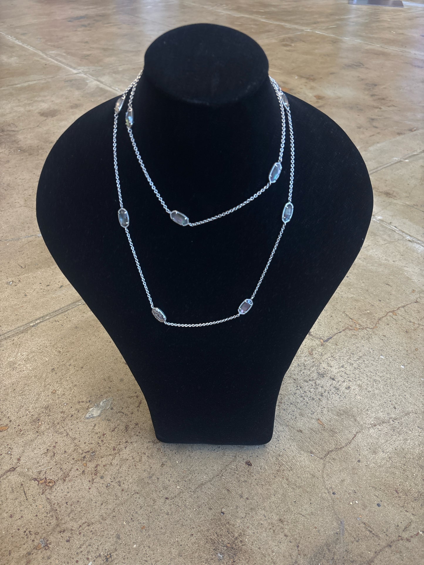 kendra Scott Silver Necklace