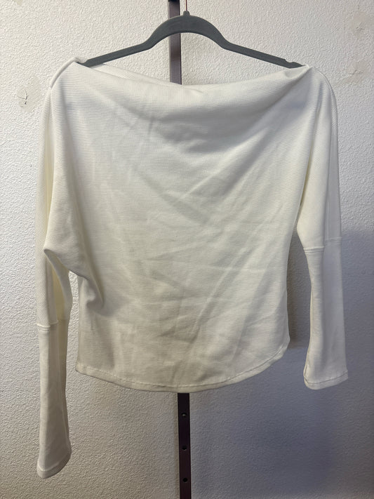We The Free Size M White waffle Top