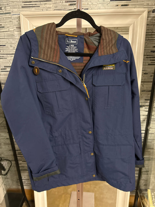 L.L. Bean Size L Navy Jacket