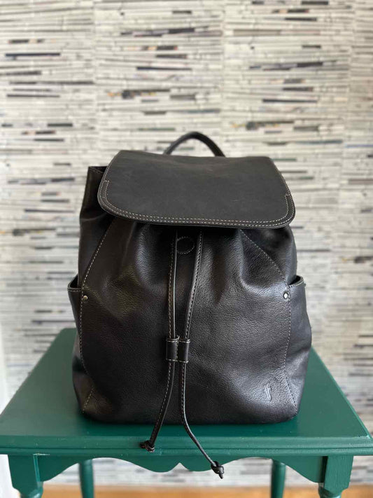 Frye Black Backpack