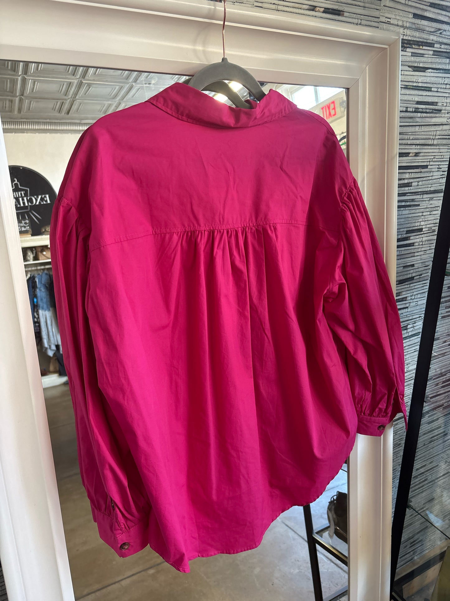 Listicle Bright Pink Top