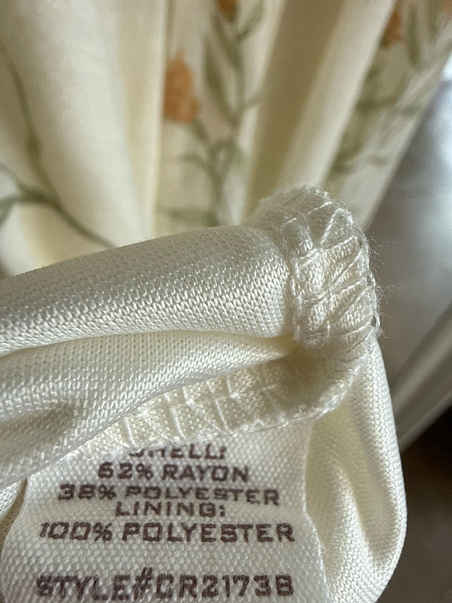 Blu Pepper Size S Cream Dress