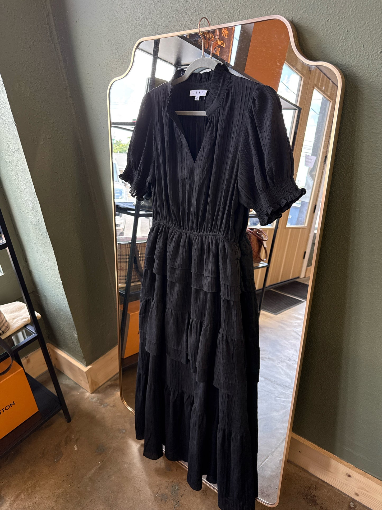 THML Size M Black Dress