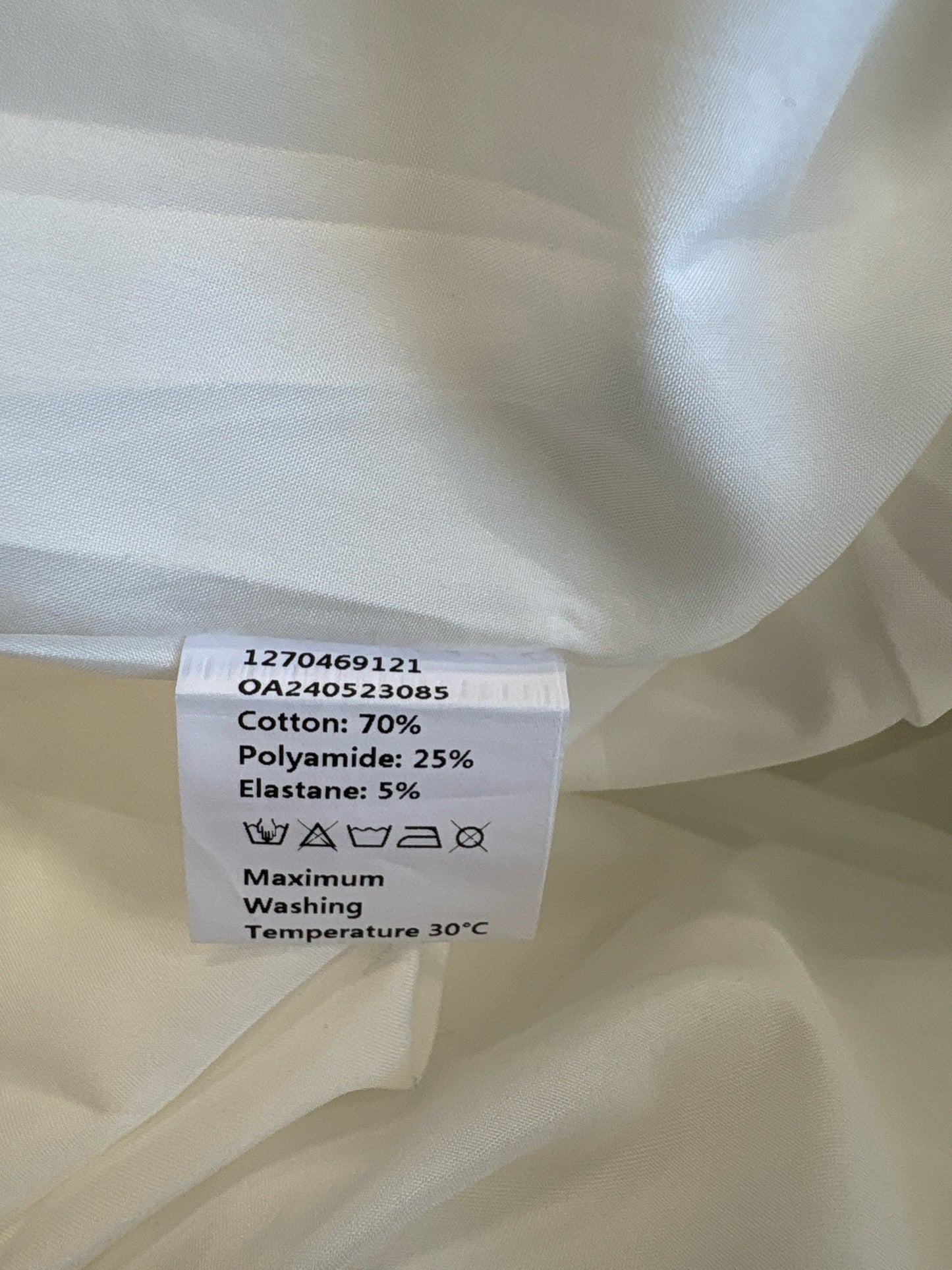 Commense Size M White Dress