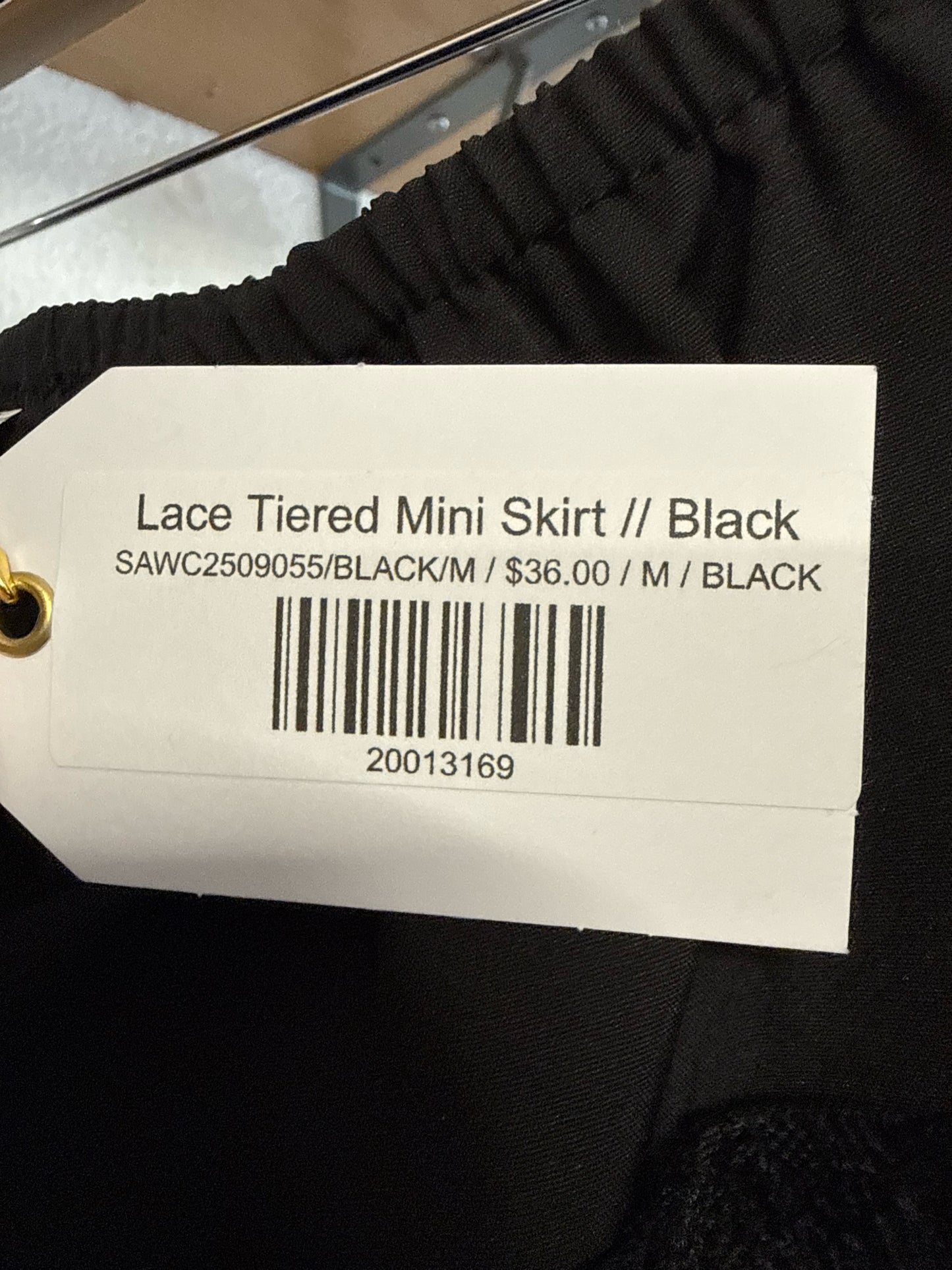 Size M Black Skirt