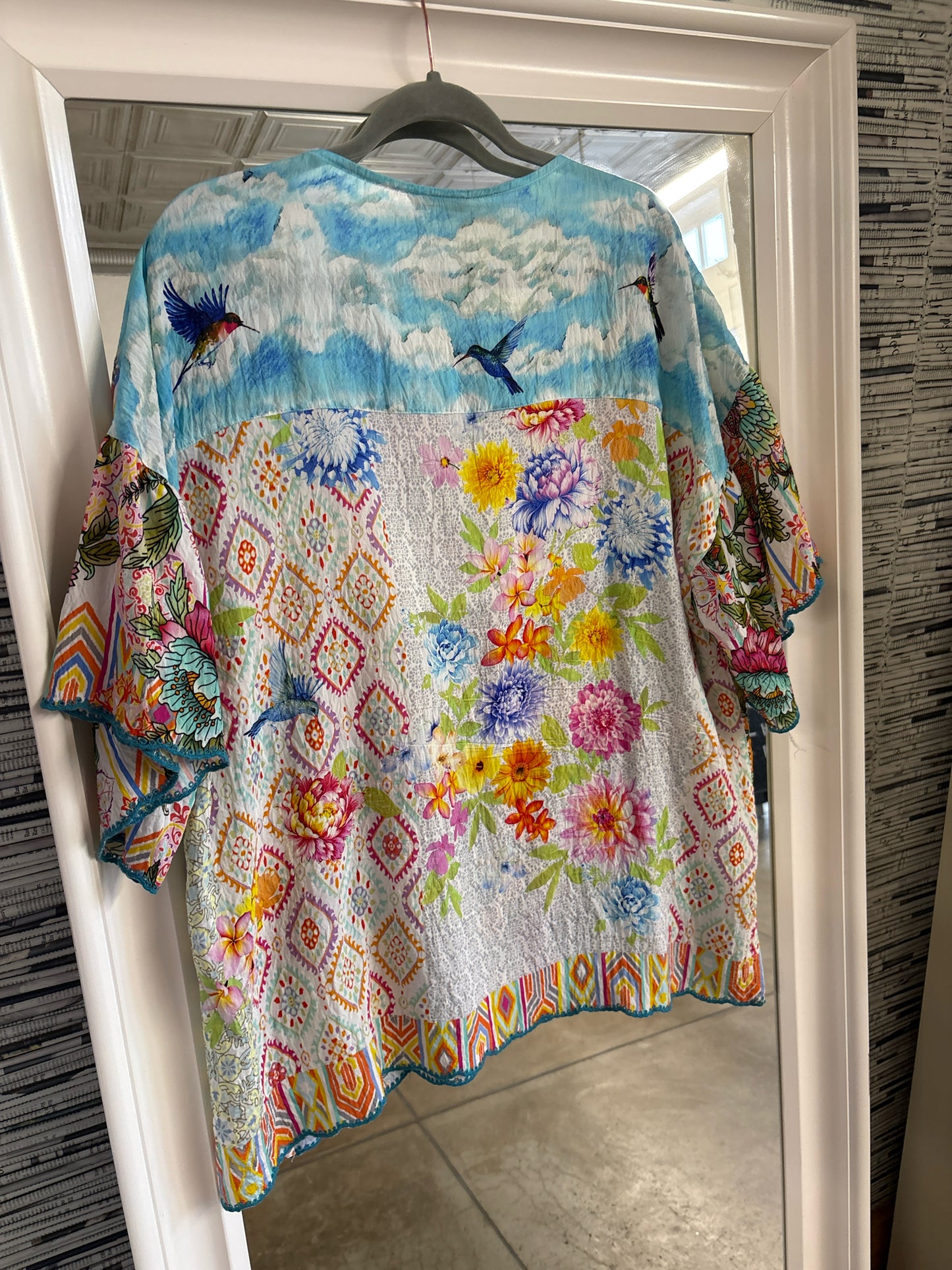 John Mark Size XL multi Top