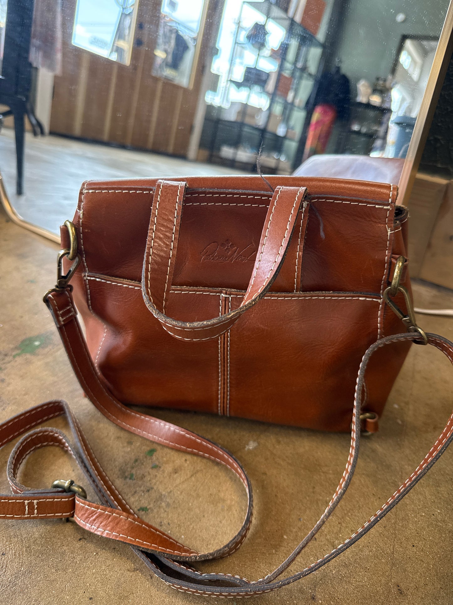 Patricia Nash Brown Purse