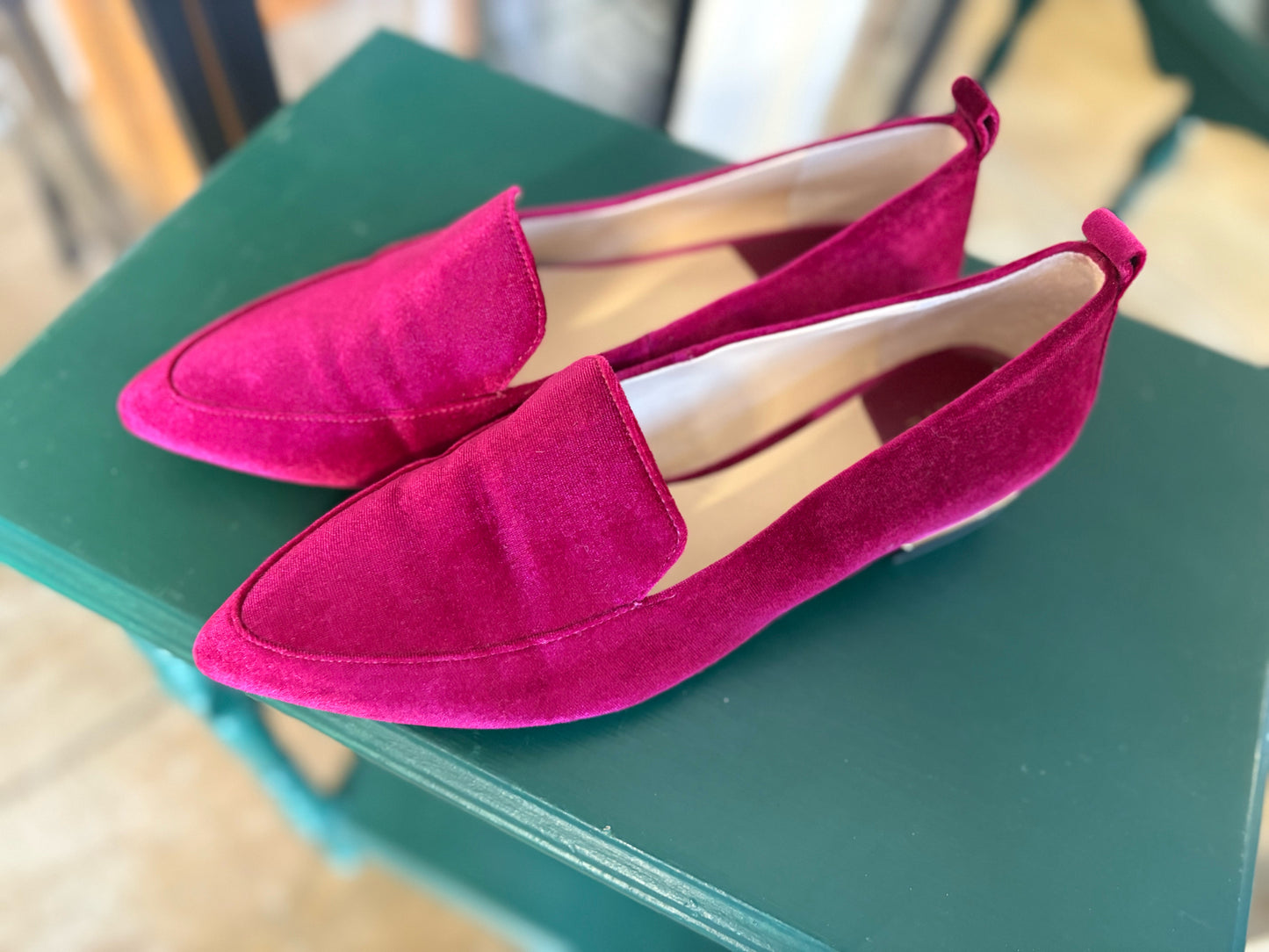 Alex Marie Shoe Size 10 raspberry Flats