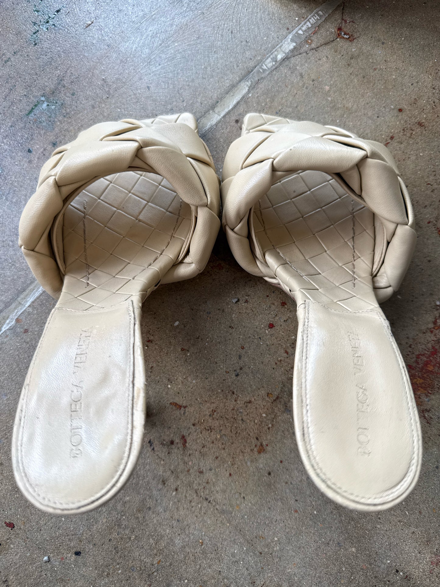 Bottega Veneta Shoe Size 38.5 Tan Heels