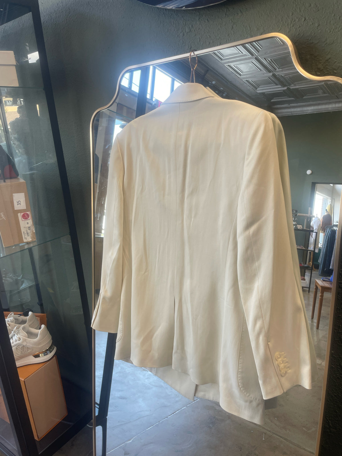 BR Size 2 Ivory Blazer