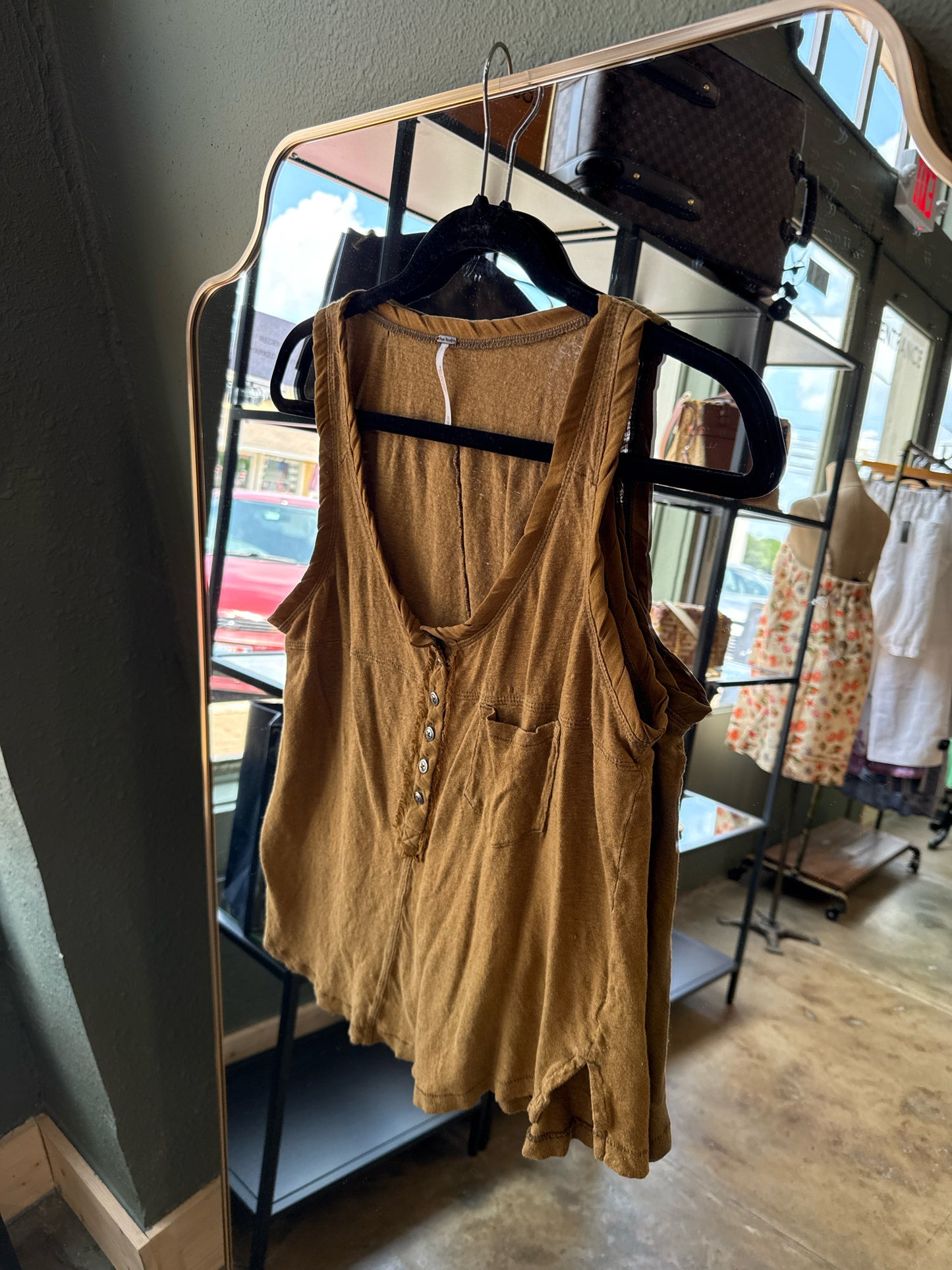 free people Size XS Brown Top