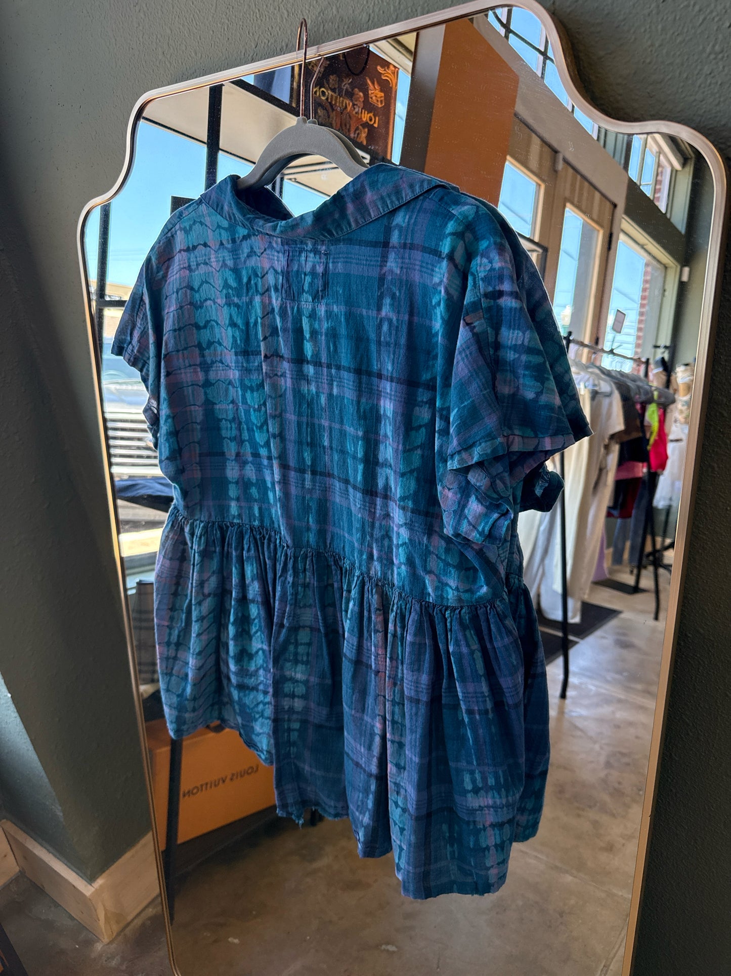Lucky Brand Size M Blue Top