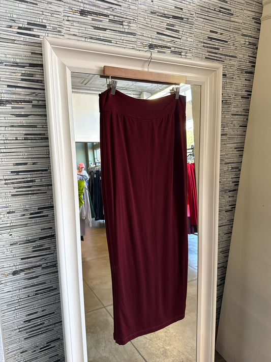 Bryn Walker Size M Maroon Skirt