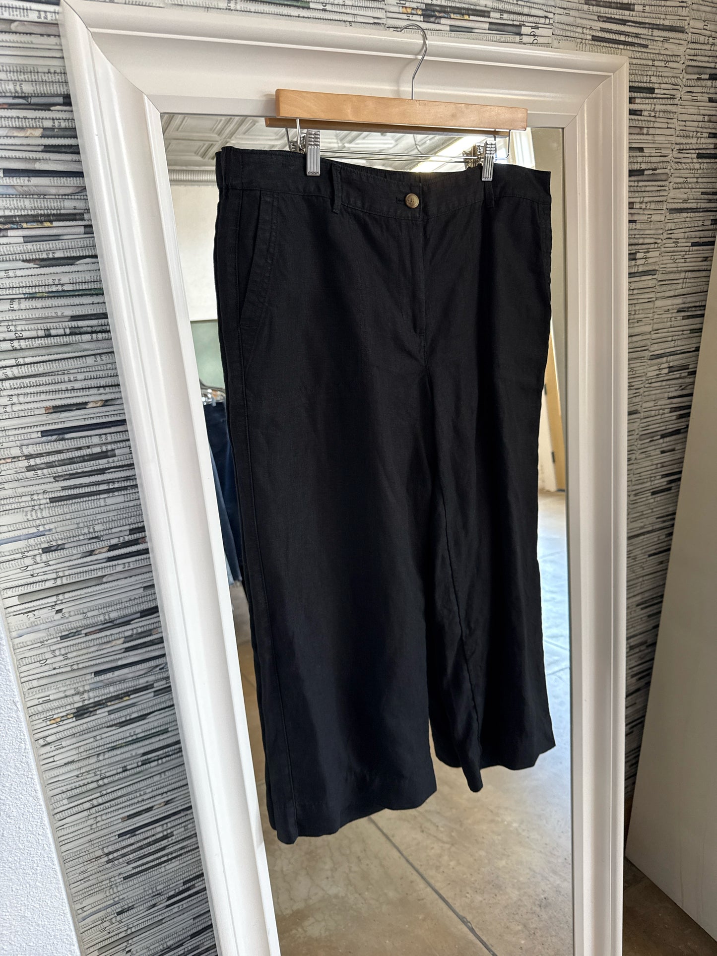 J Jill Size L Black Pants