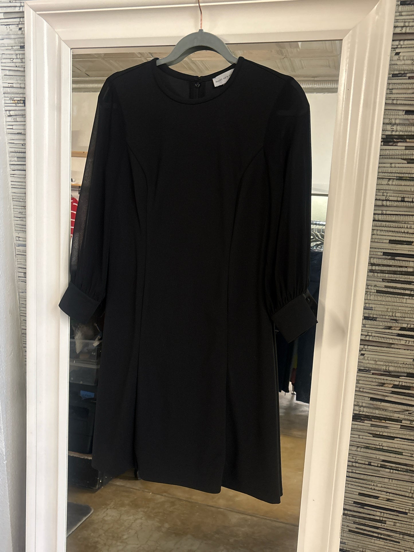 marc new york Size 4 Black Dress