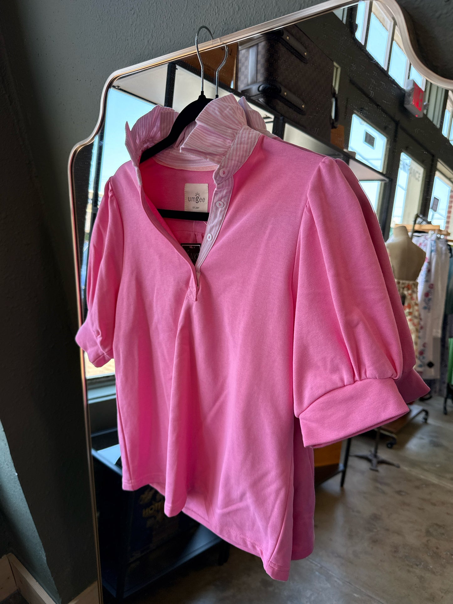 Umgee Size S Pink Top