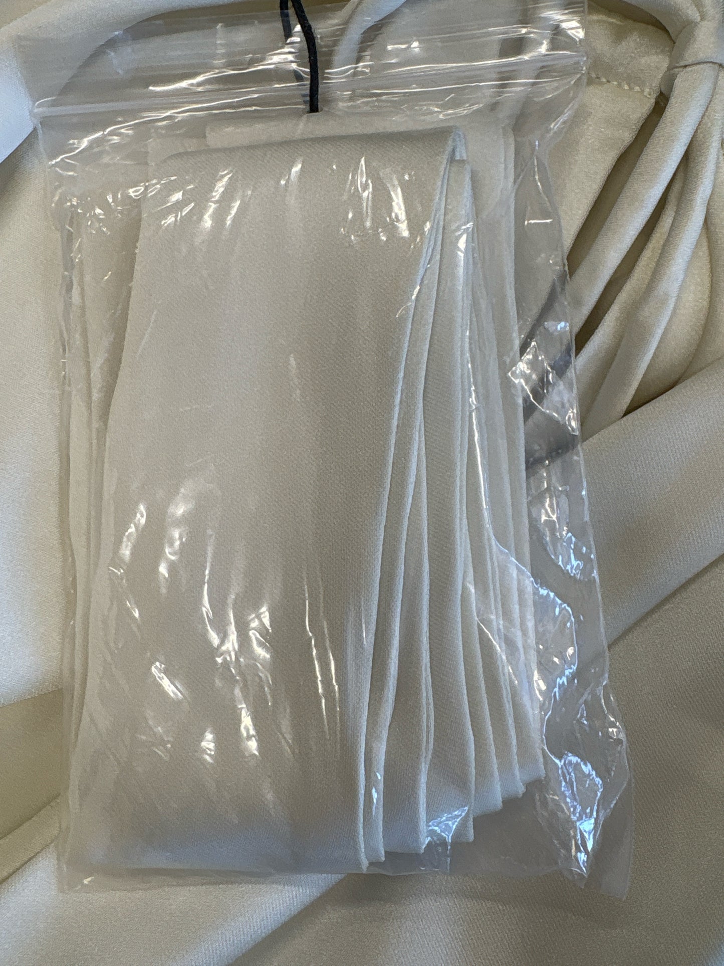 WEWOREWHAT Size M Ecru Dress