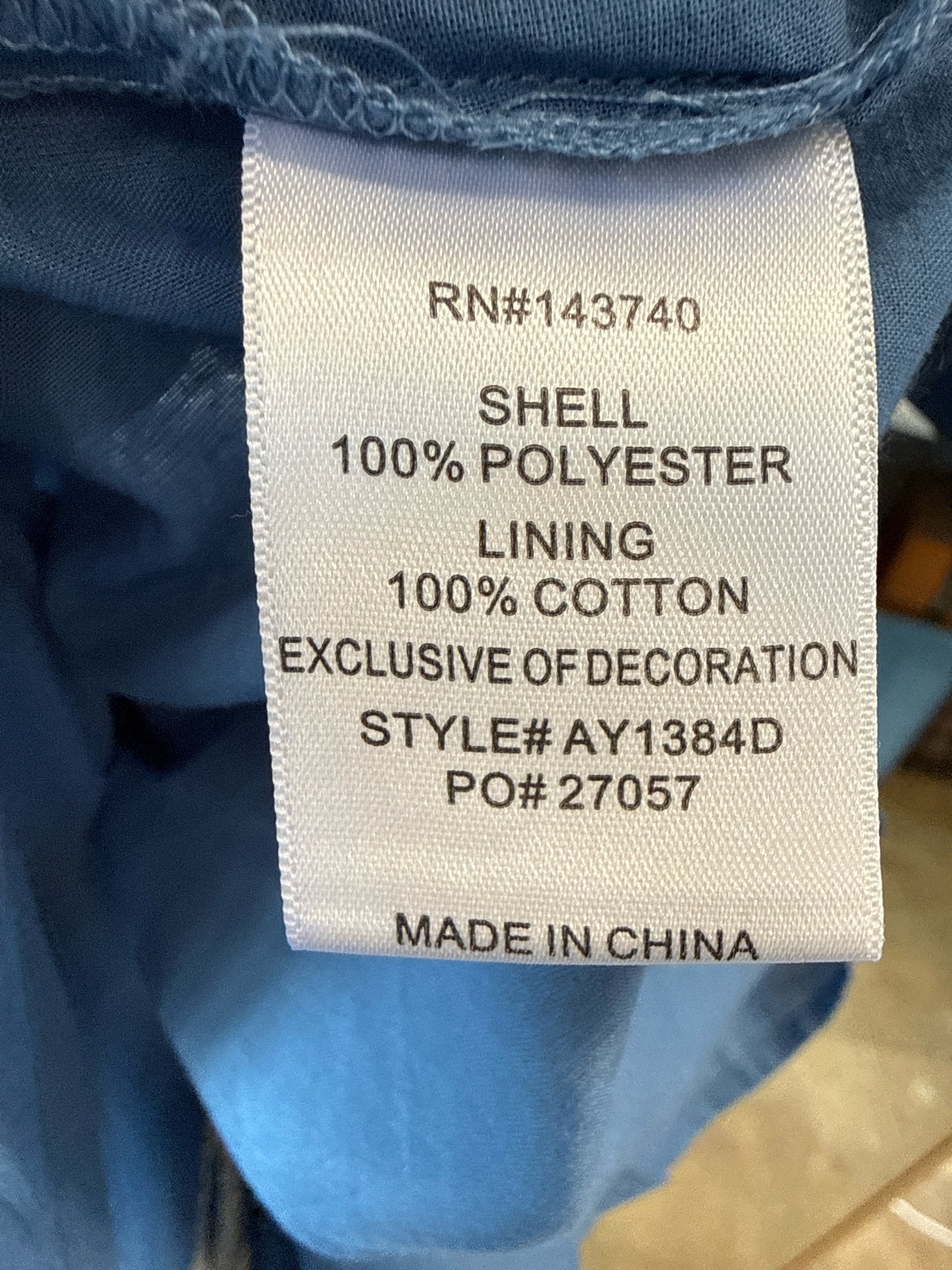 Hyacinth House Size M Blue Dress