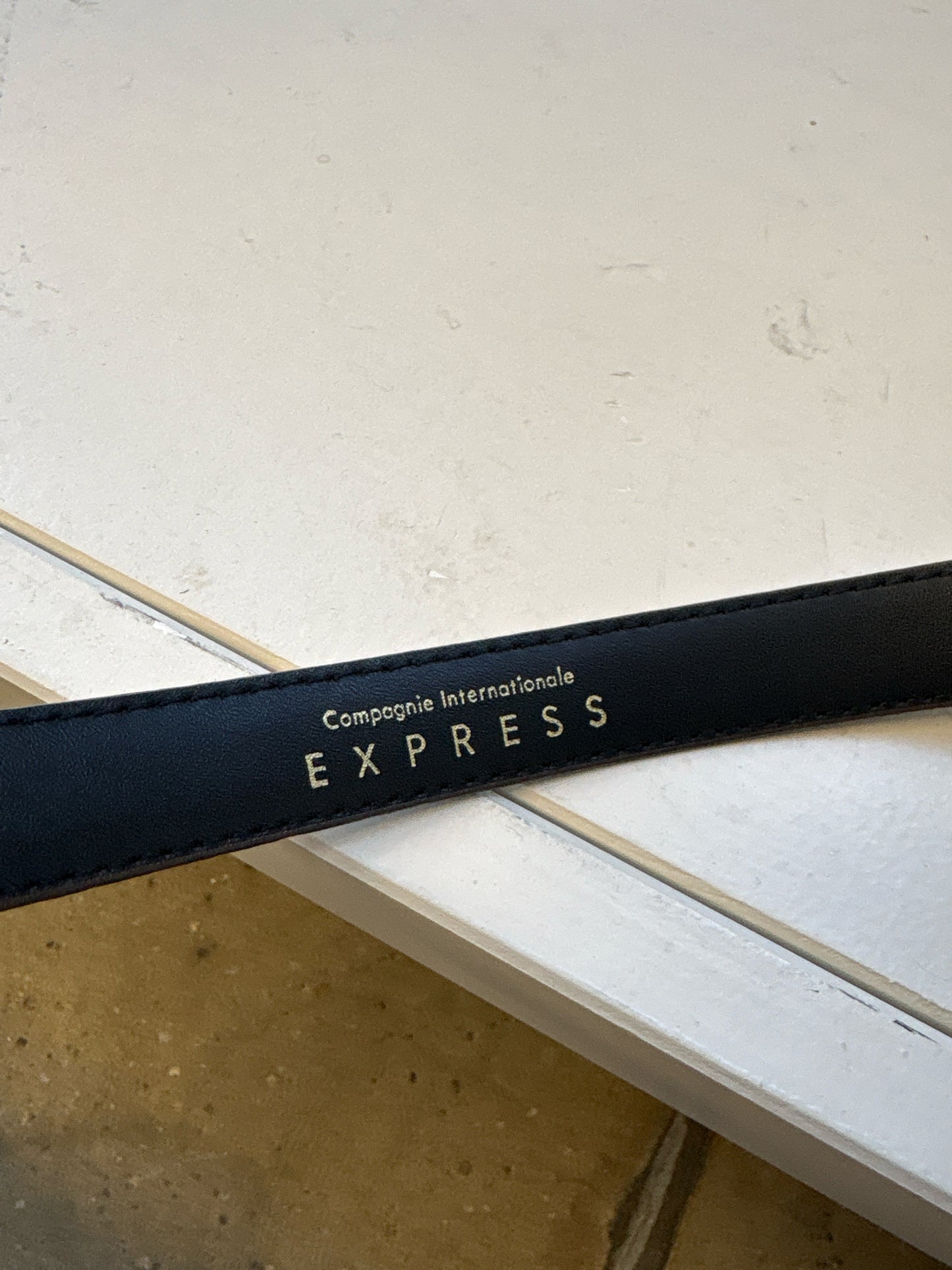 EXPRESS Brown Leather Belt