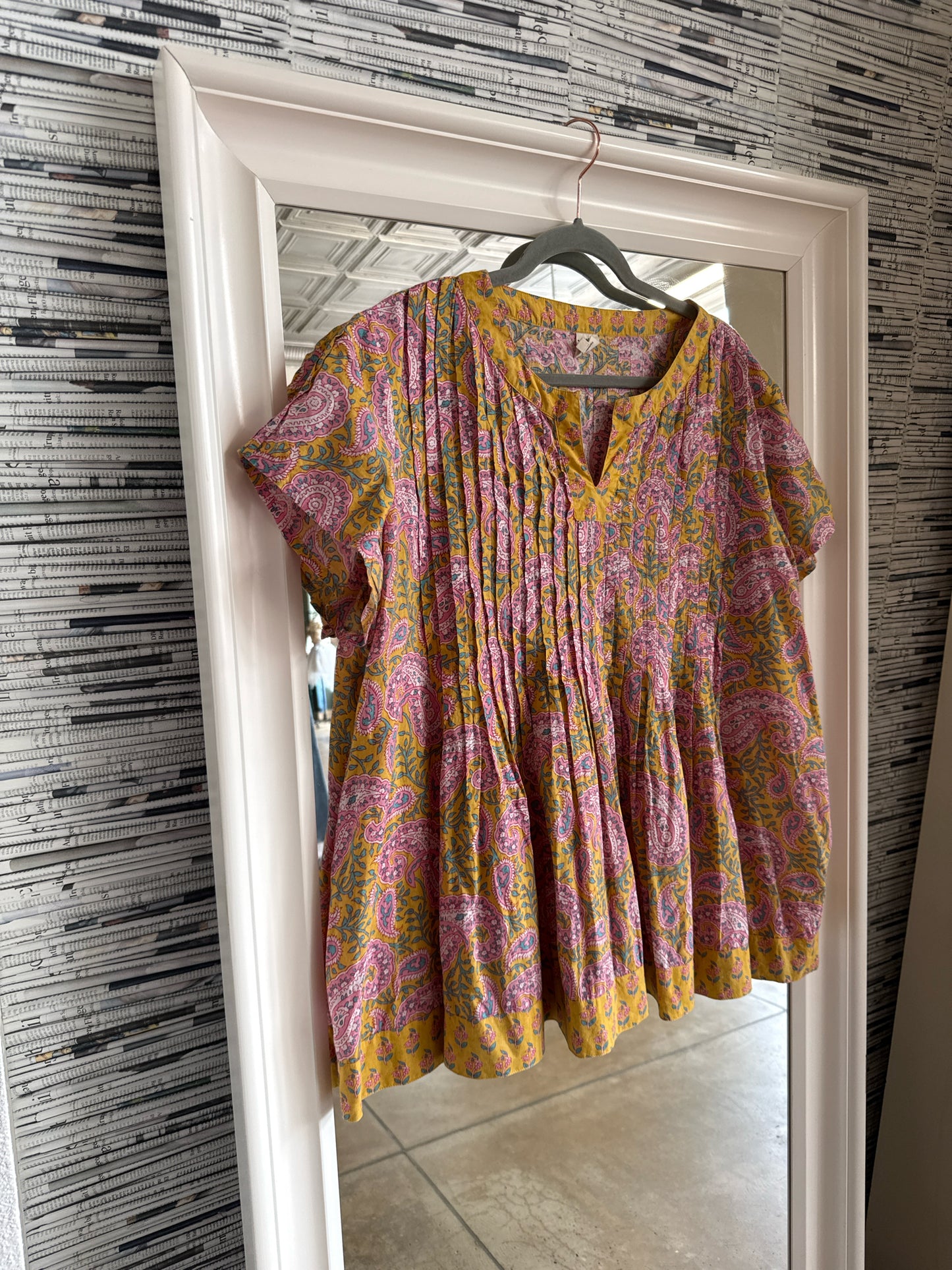 ivy jane Size XL Yellow Top